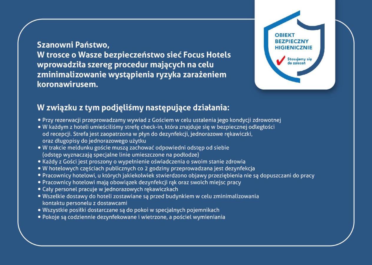 Focus Hotel Bydgoszcz Exterior photo